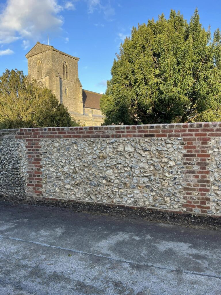 Restoring Church Wall